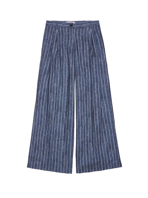 Pinstriped trousers ERMANNO FIRENZE | D48EP045EC1MF96315249